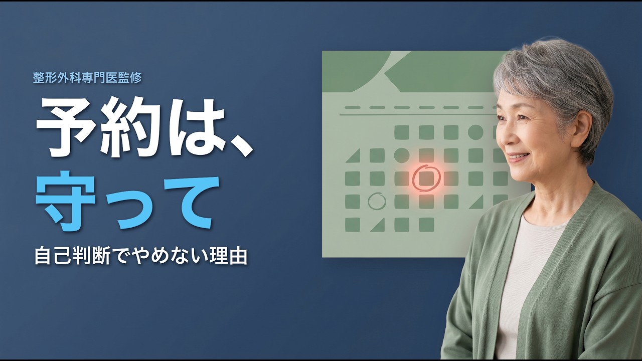 プラリア（デノスマブ）を自己判断でやめてはいけない理由